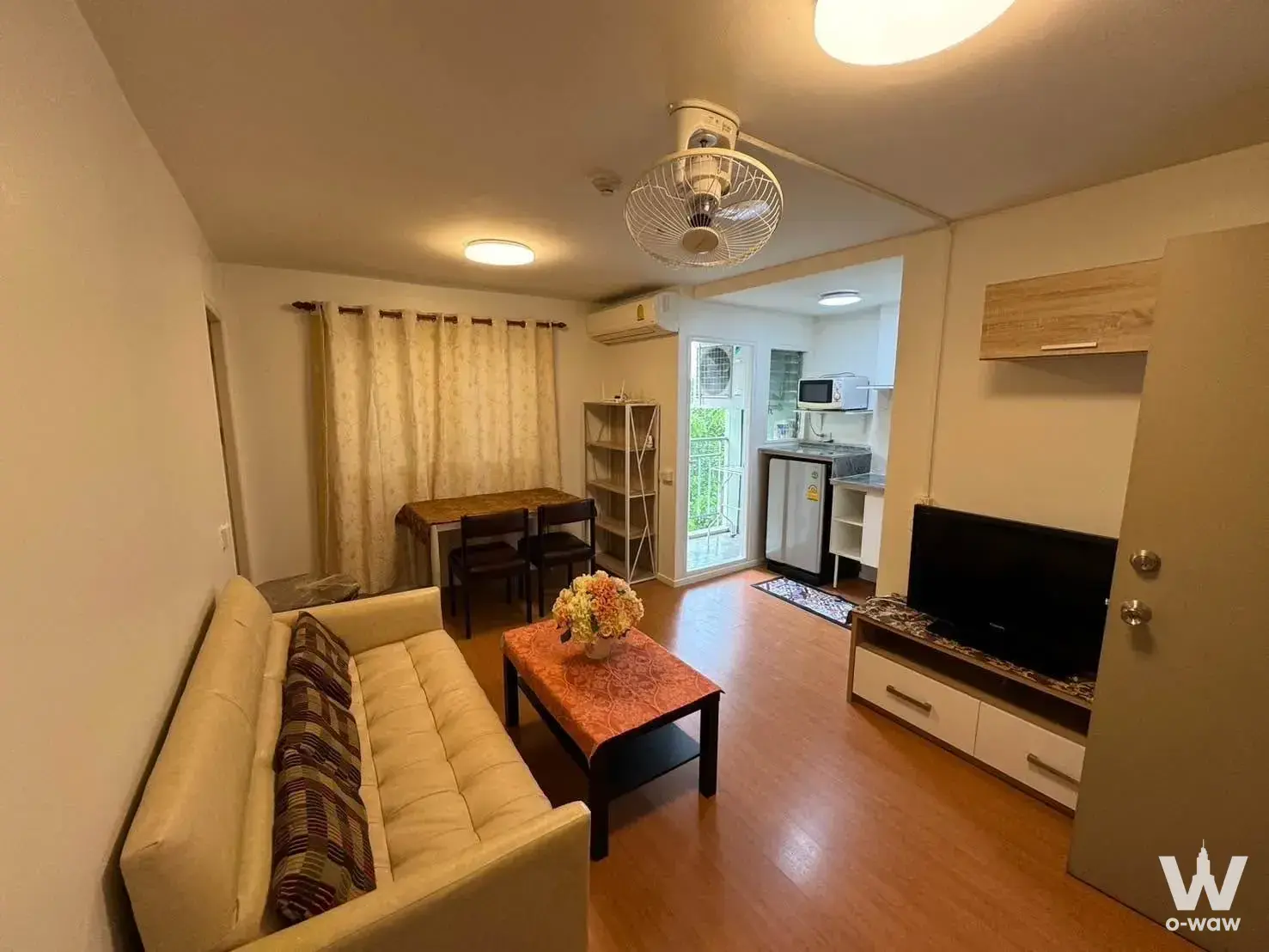 Condo with 2 bedrooms for rent at Prachathipat, Thanyaburi, Pathum Thani 12130, Thailand — photo 2 of 5