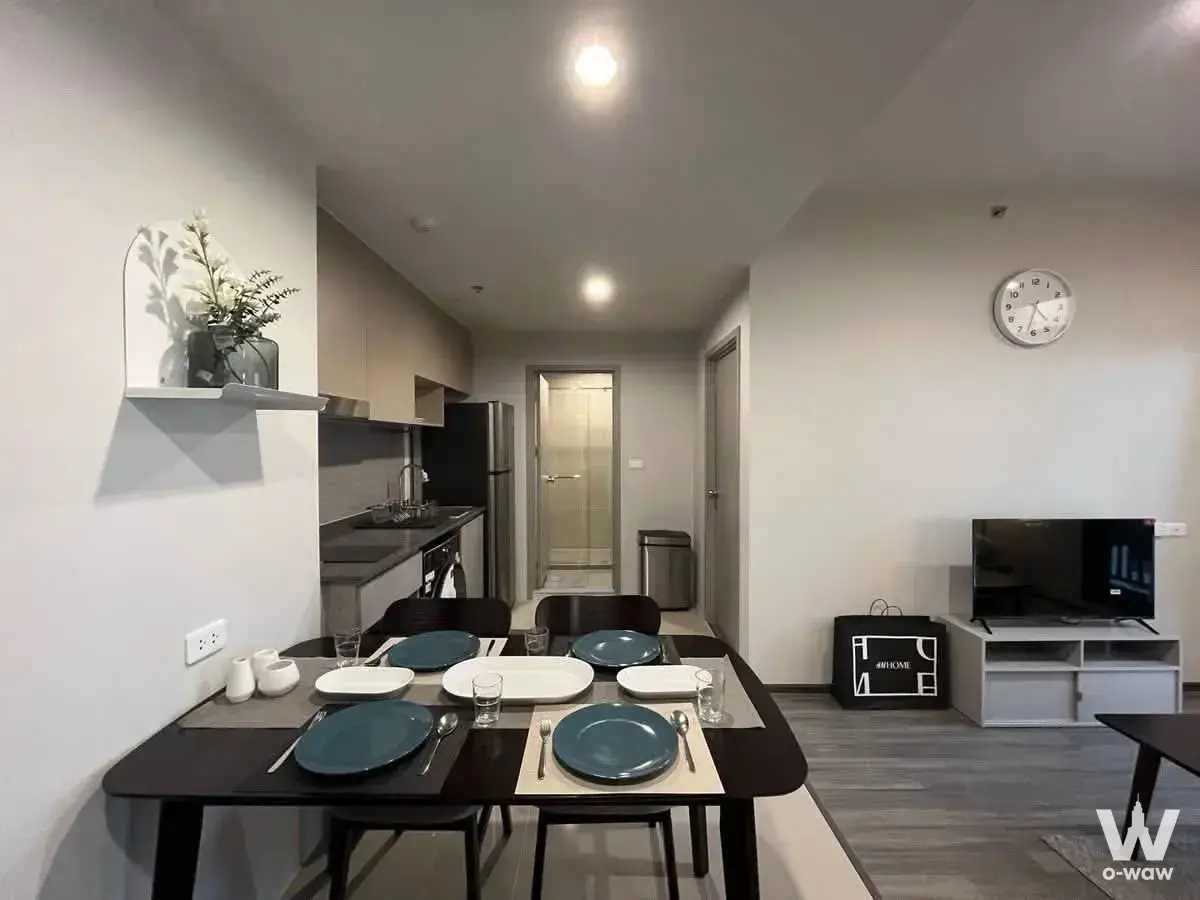 Condo with 2 bedrooms for rent at Ideo Ramkhamhaeng Lamsali Station — photo 2 of 2