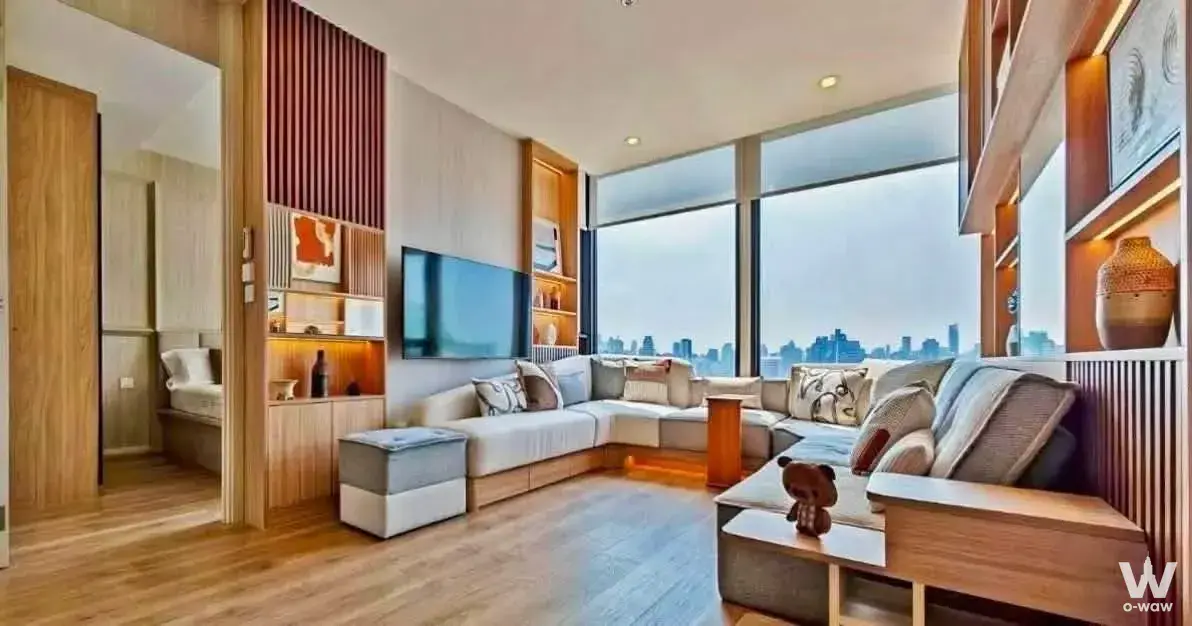 Condo with 2 bedrooms for rent at Noble Form Thonglor โนเบิล ฟอร์ม ทองหล่อ — photo 2 of 5