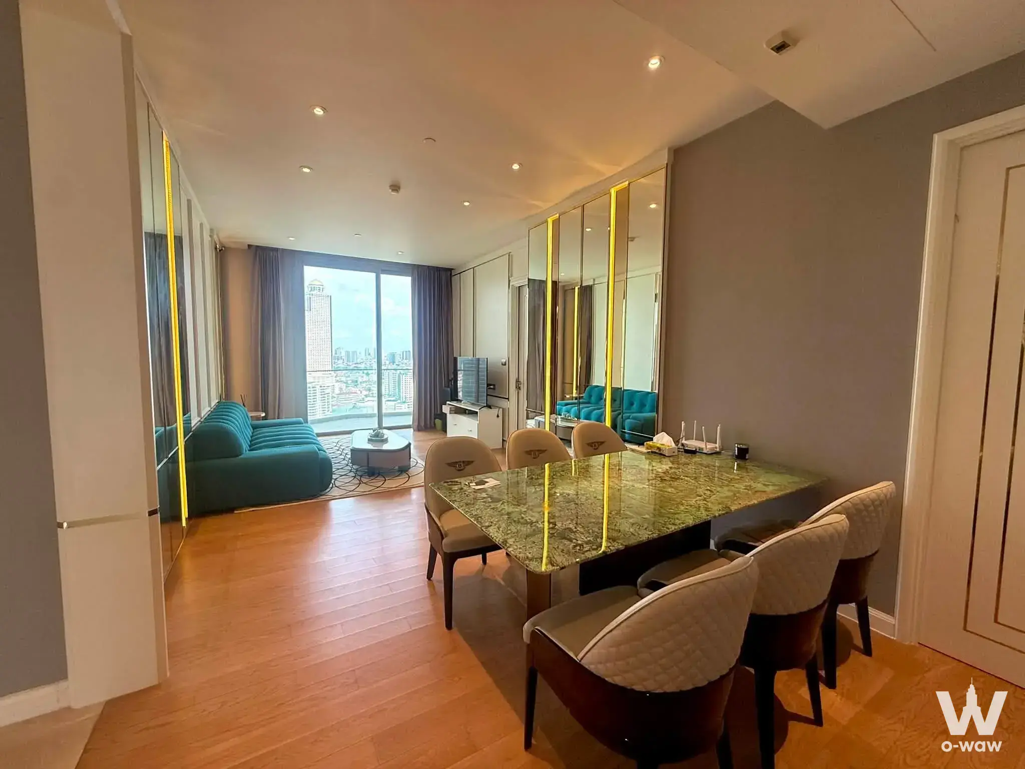 Condo with 2 bedrooms for rent at Magnolias Waterfront Residences — photo 3 of 5