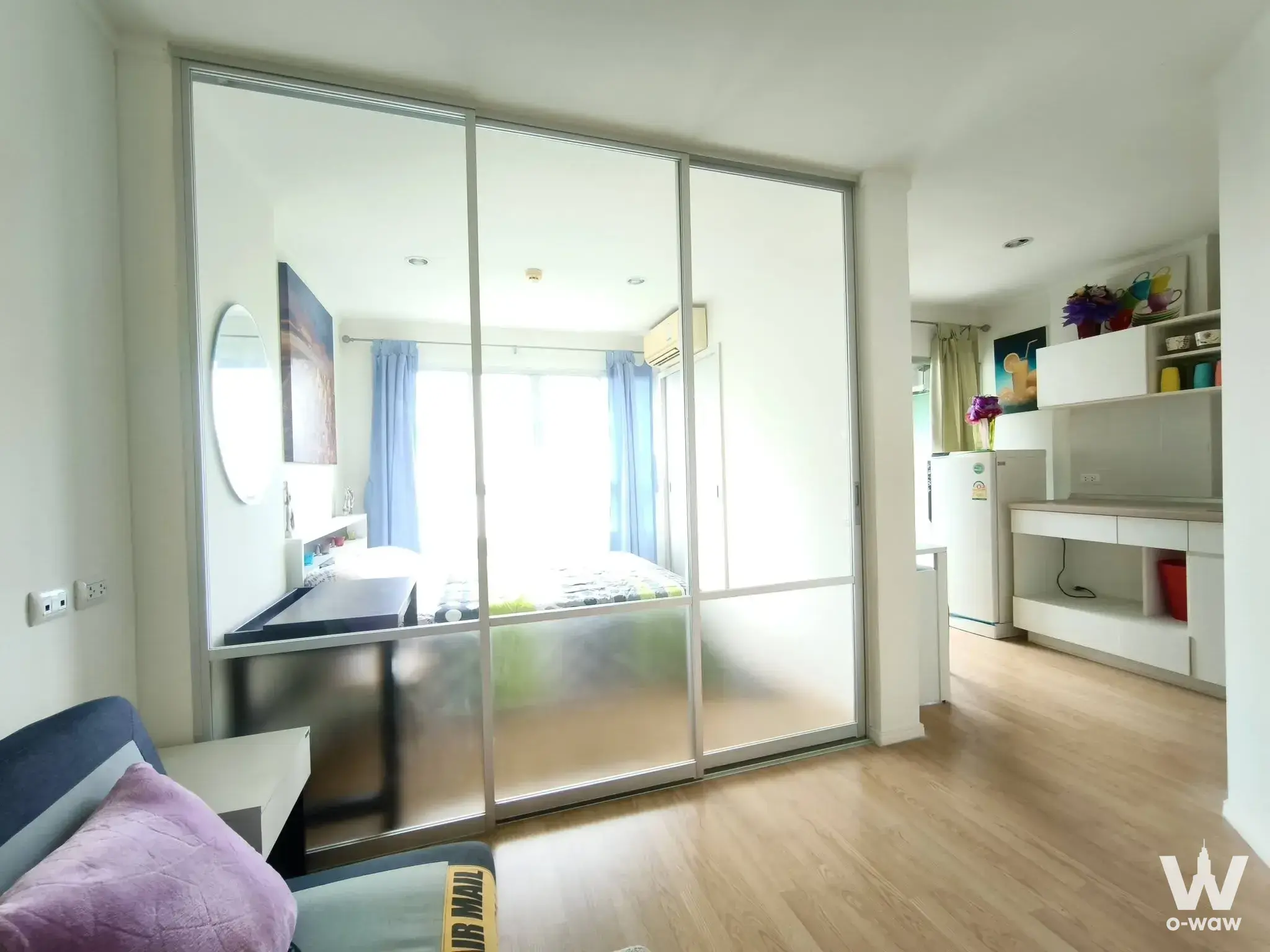 Condo with 1 bedroom for rent at Lumpini Ville Sukhumvit 109 - Bearing — photo 4 of 5