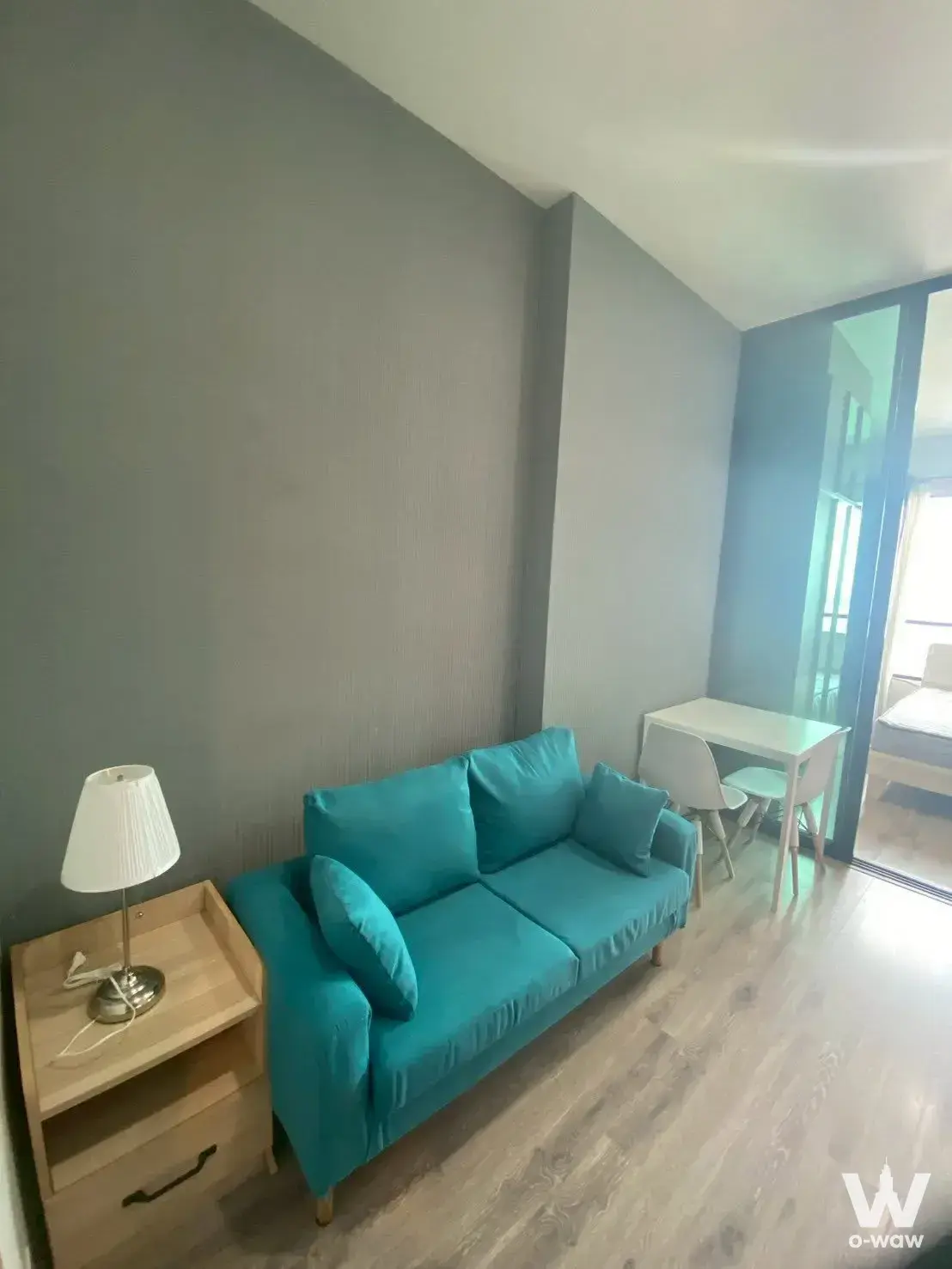 Condo with 1 bedroom for rent at KnightsBridge Collage - Ramkhamhaeng — photo 1 of 5