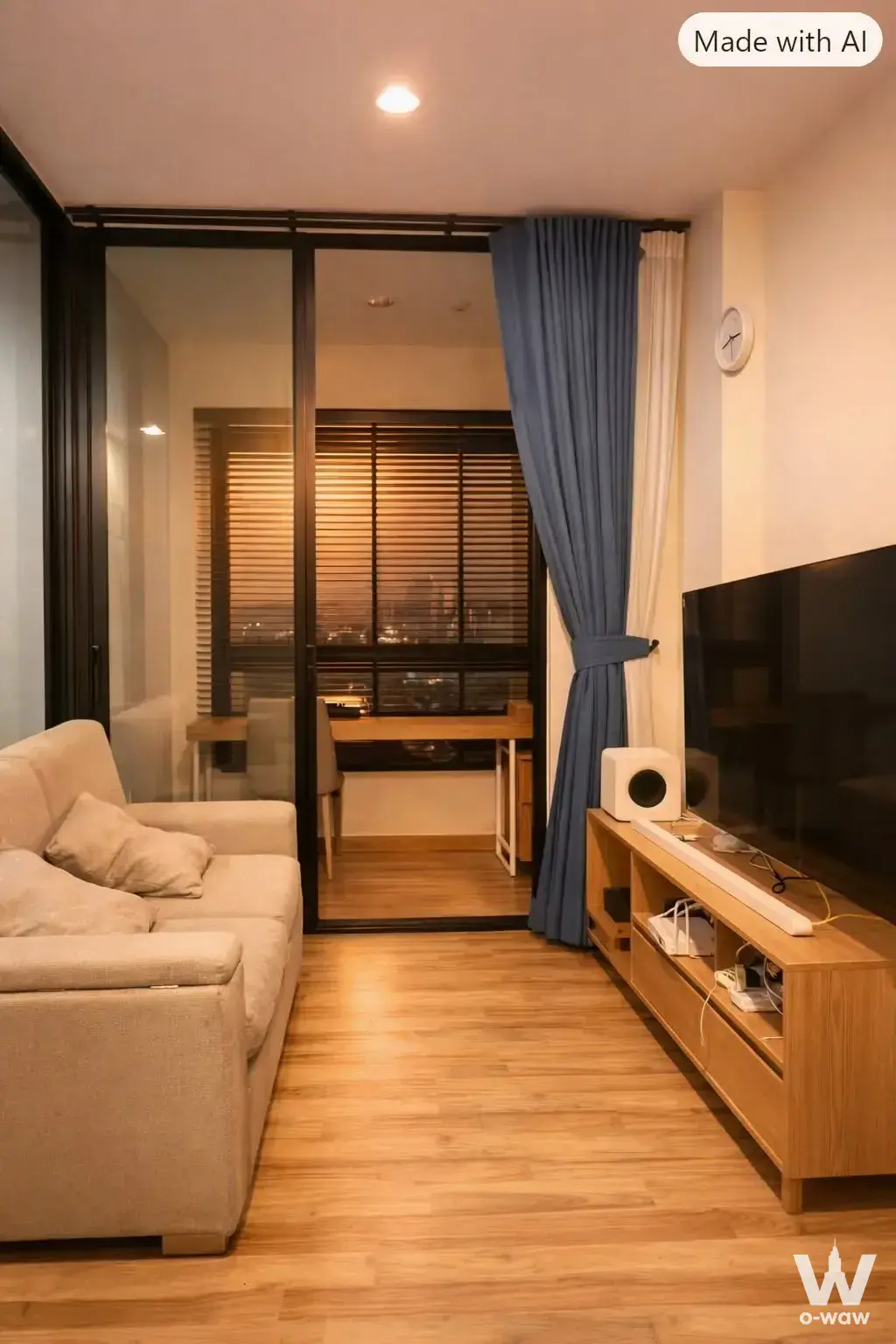 Condo with 1 bedroom for rent at Niche MONO Charoen Nakhon — photo 3 of 4