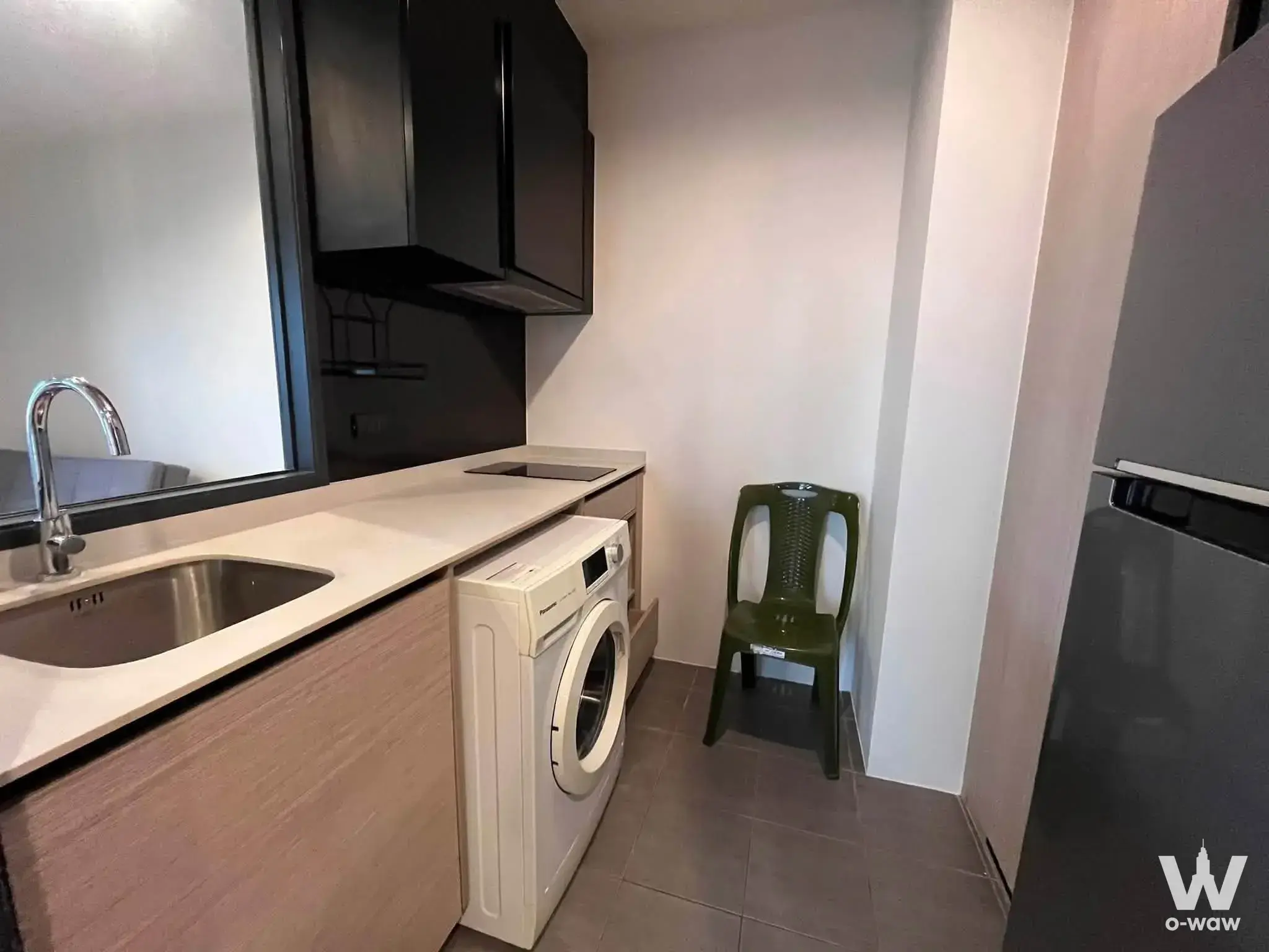 Condo with 2 bedrooms for rent at THE BASE Garden Rama 9 — photo 3 of 5