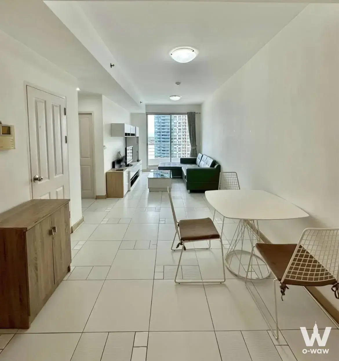 Commercial with 1 bedroom for rent at Supalai River Place — photo 3 of 5