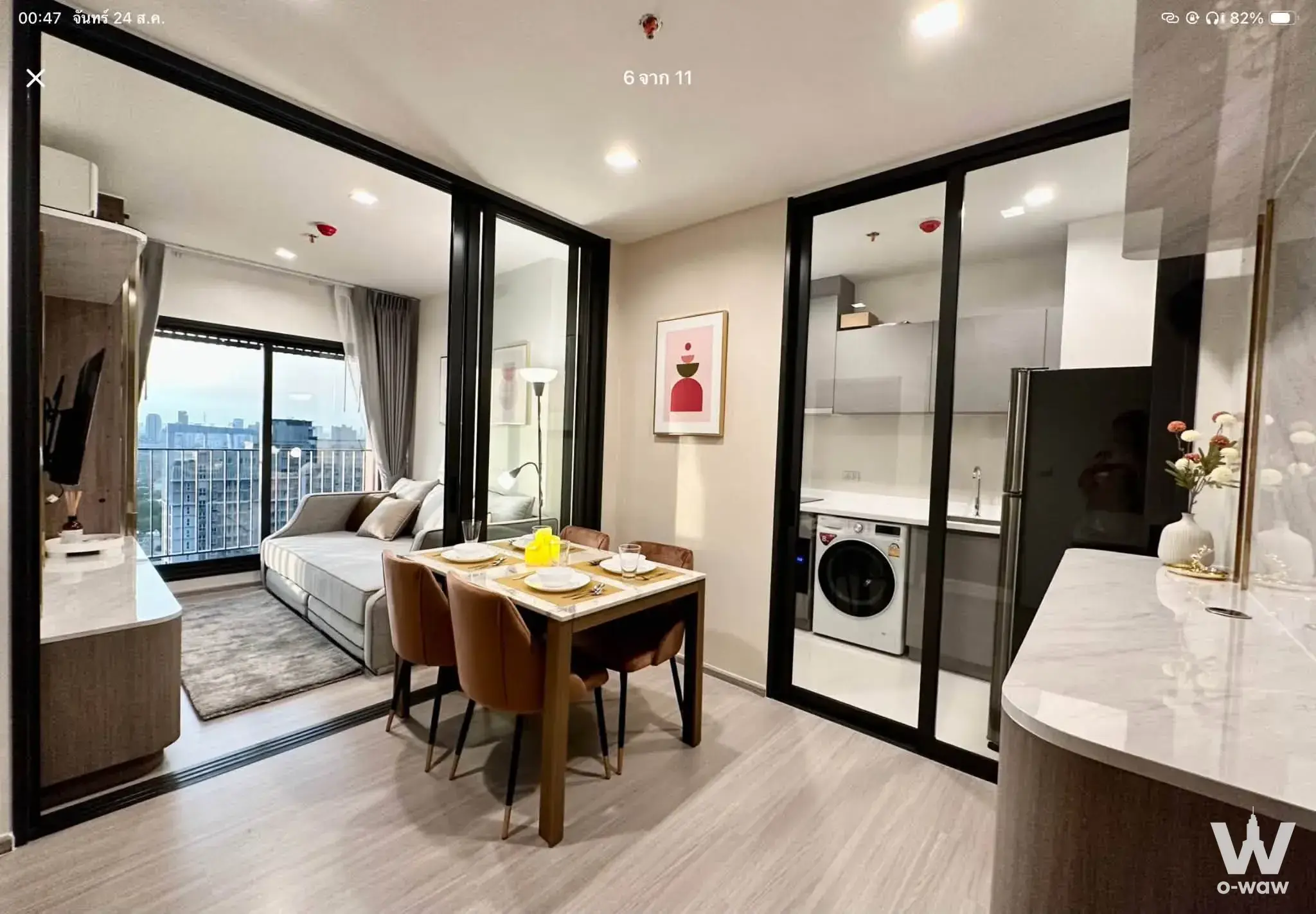 Condo with 1 bedroom for rent at Life Asoke Hype — photo 3 of 5