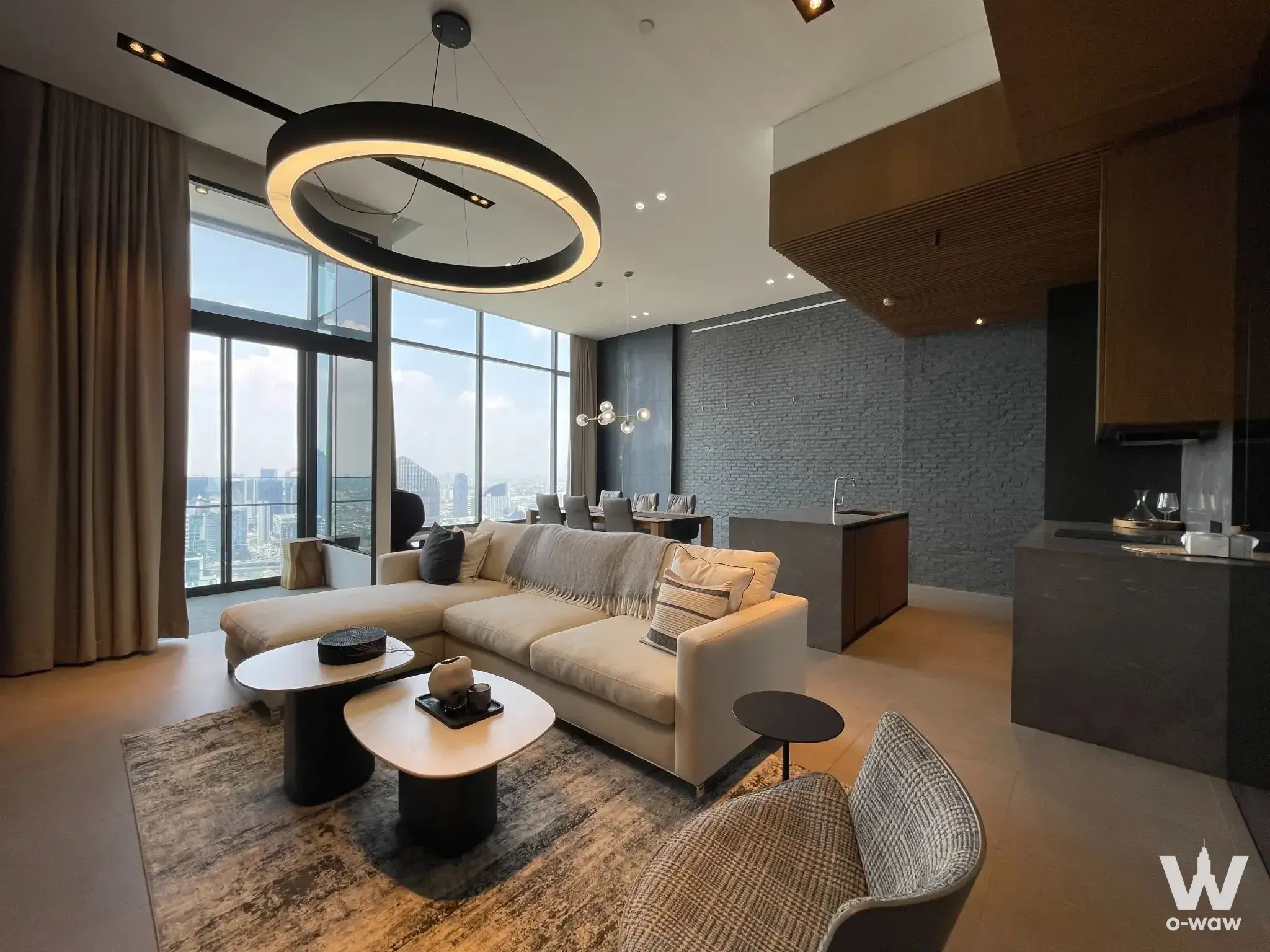 Condo with 2 bedrooms for rent at THE ESSE ASOKE — photo 2 of 5