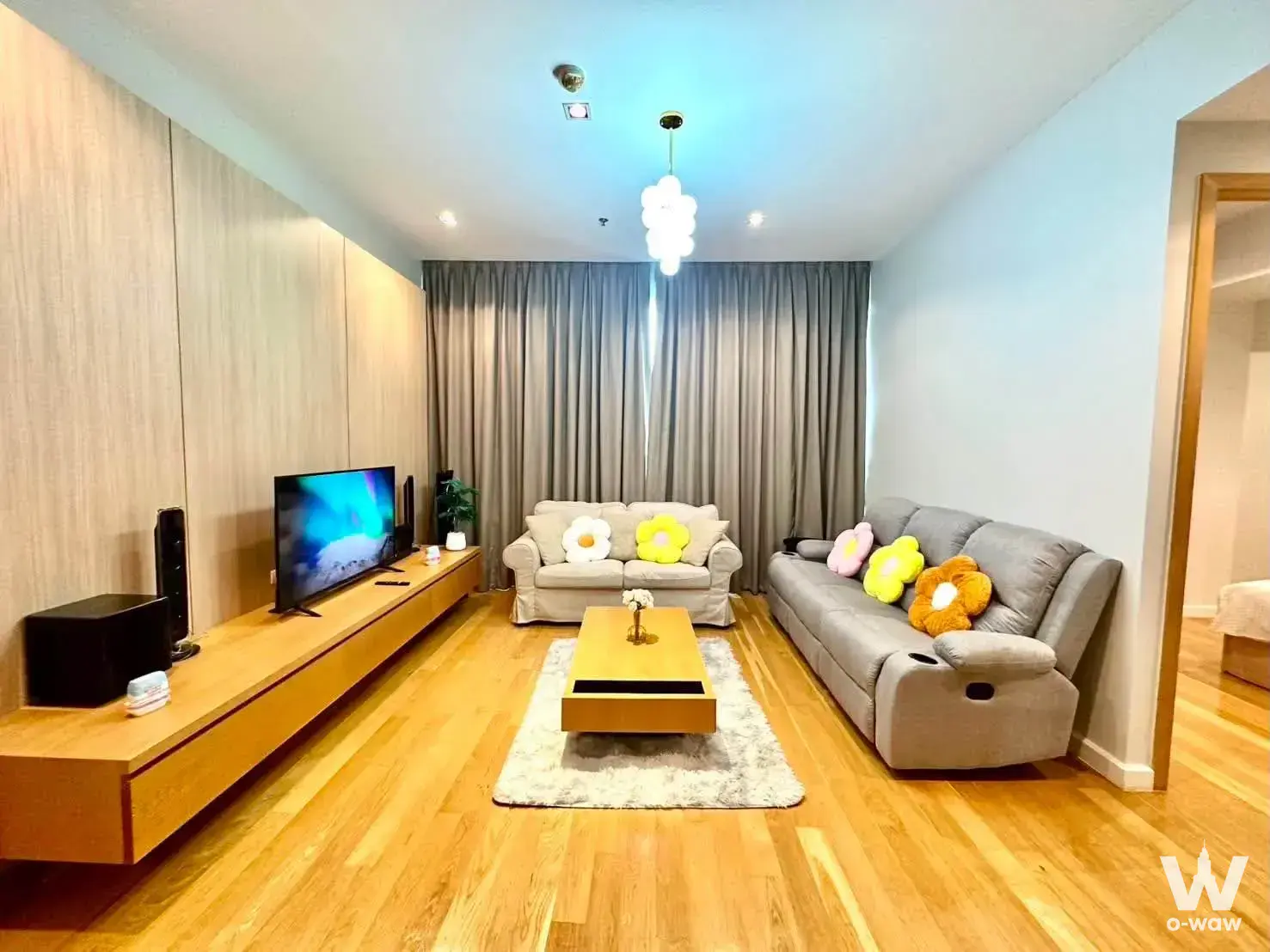 Condo with 2 bedrooms for rent at Millennium Residence — photo 3 of 5