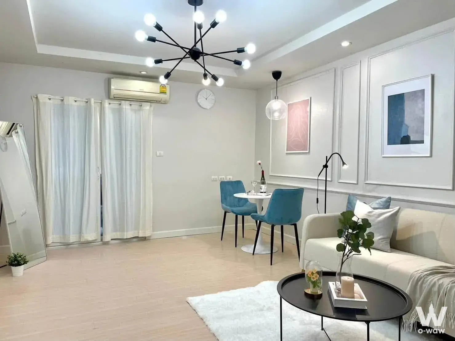 Condo with 1 bedroom for rent at Happy Condo Rachada 18 — photo 3 of 5
