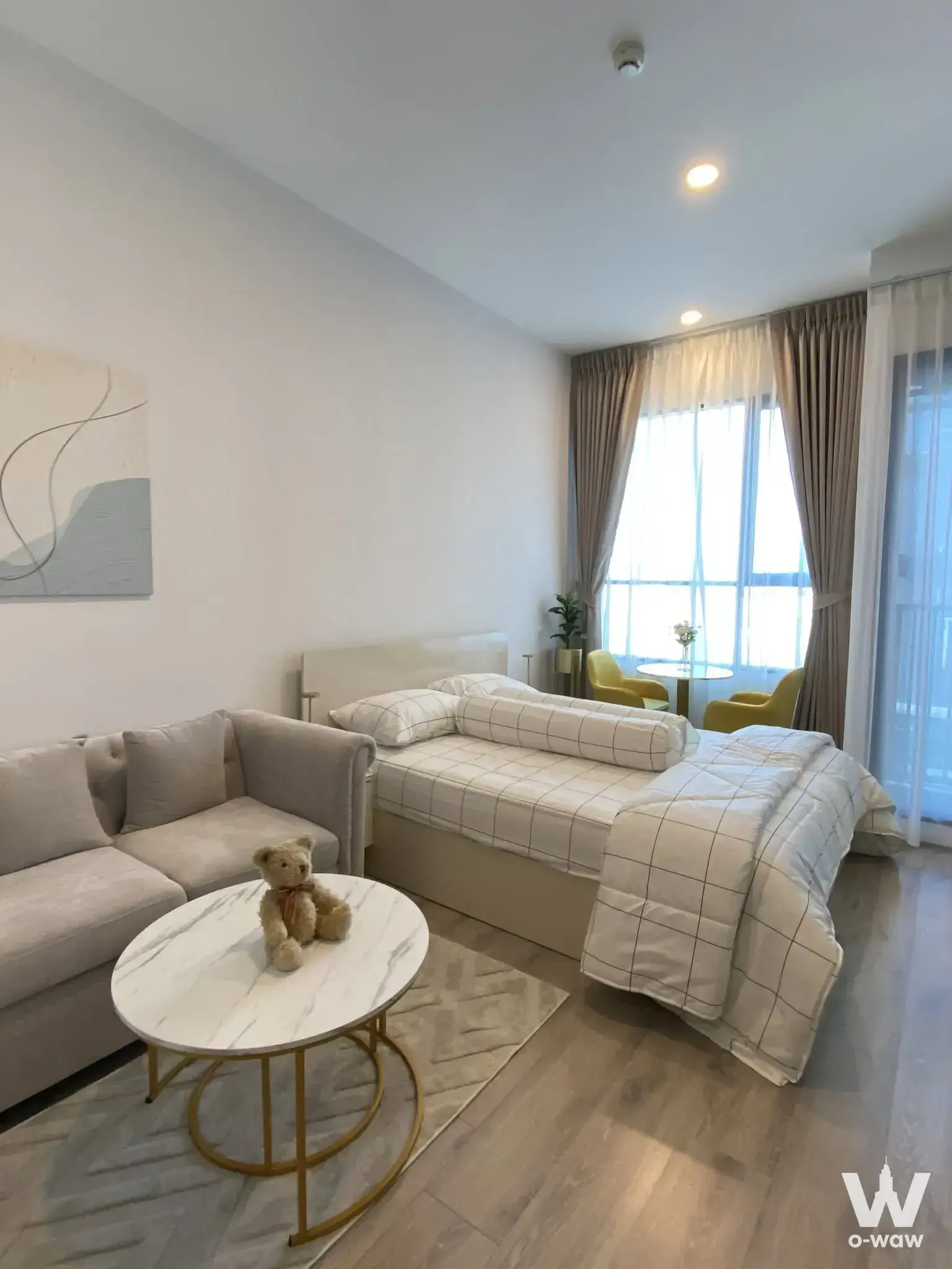 Condo with 1 bedroom for rent at KnightsBridge Collage - Ramkhamhaeng — photo 1 of 5