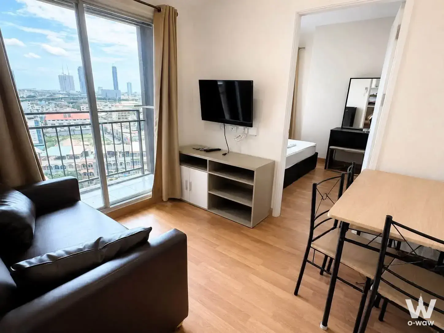 Condo with 1 bedroom for rent at Lumpini Place Ratchada-Sathu — photo 3 of 4
