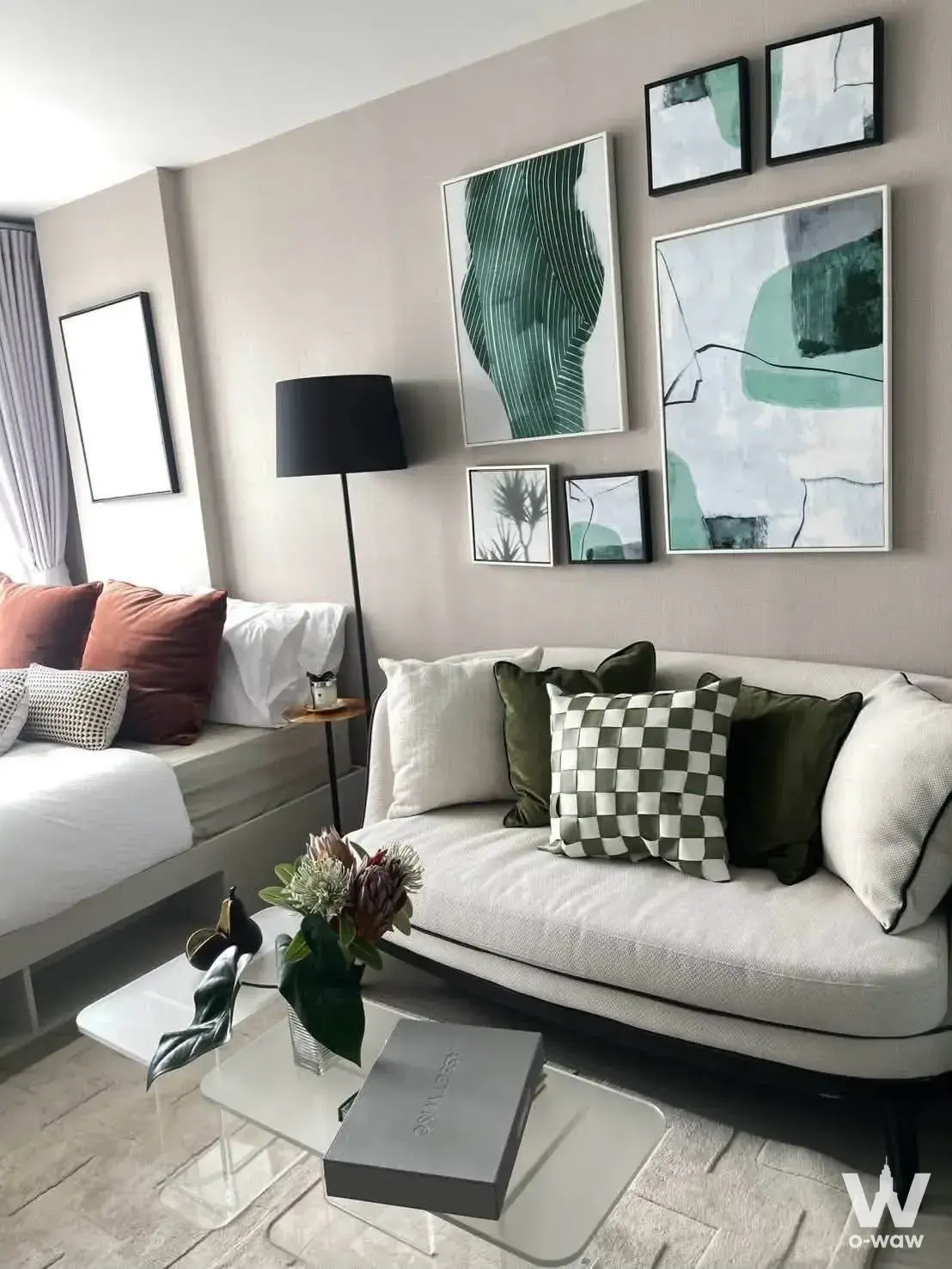 Condo with 1 bedroom for rent at Atmoz Oasis Onnut — photo 2 of 5