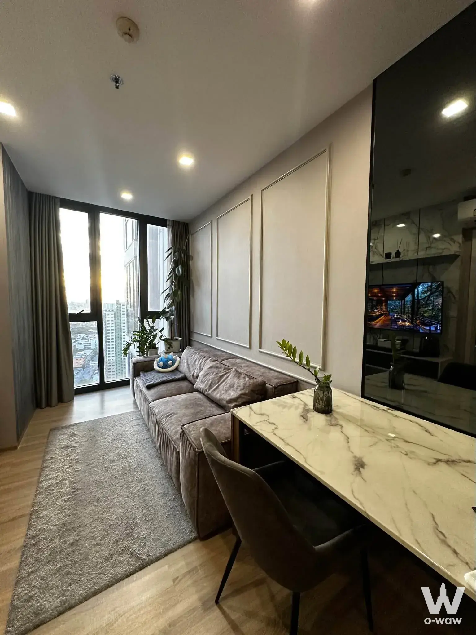 Condo with 1 bedroom for rent at THE LINE Phahon-Pradipat — photo 2 of 5