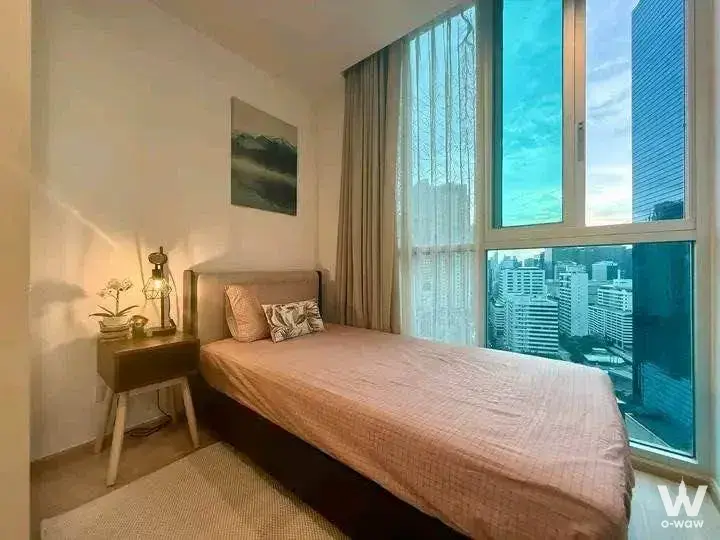 Condo with 2 bedrooms for rent at Noble Revolve Ratchada 2 — photo 5 of 5