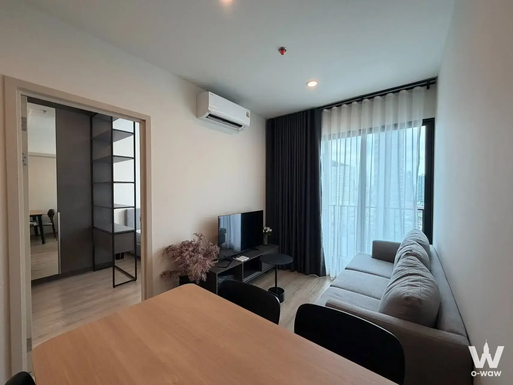 Condo with 2 bedrooms for rent at Nue District R9 — photo 1 of 5