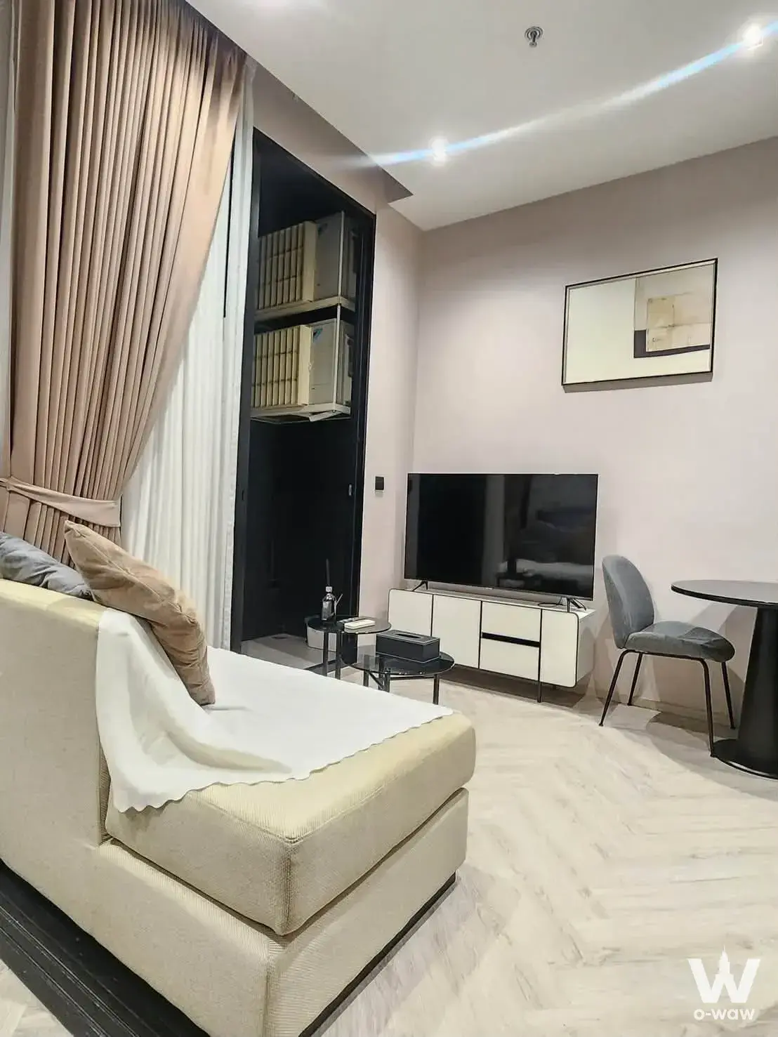 Condo with 1 bedroom for rent at Chapter Charoennakhon–Riverside — photo 4 of 5