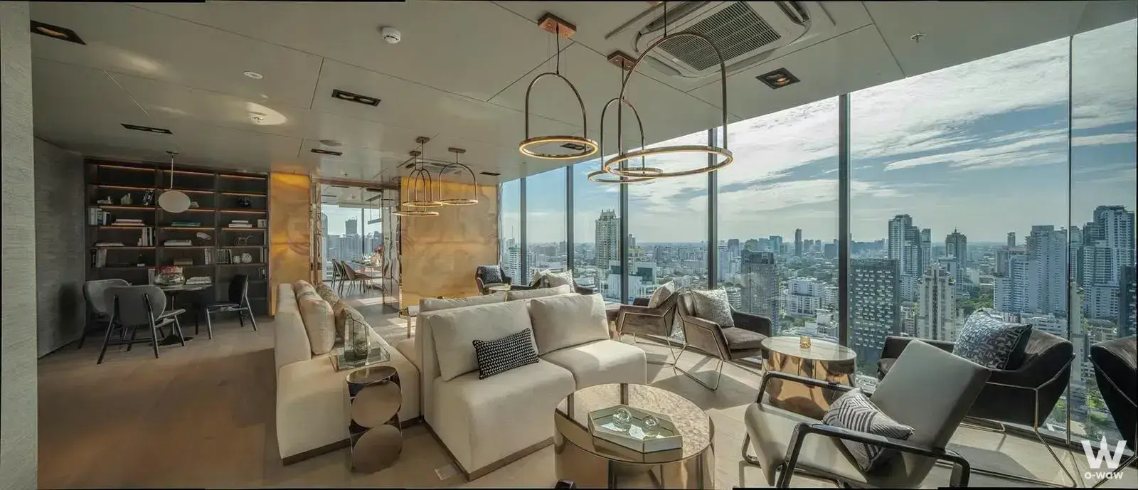 Condo with 2 bedrooms for rent at Celes Asoke — photo 2 of 4