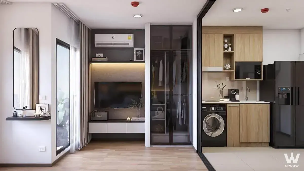 Condo with 1 bedroom for rent at Life Rama 4 - Asoke — photo 5 of 5