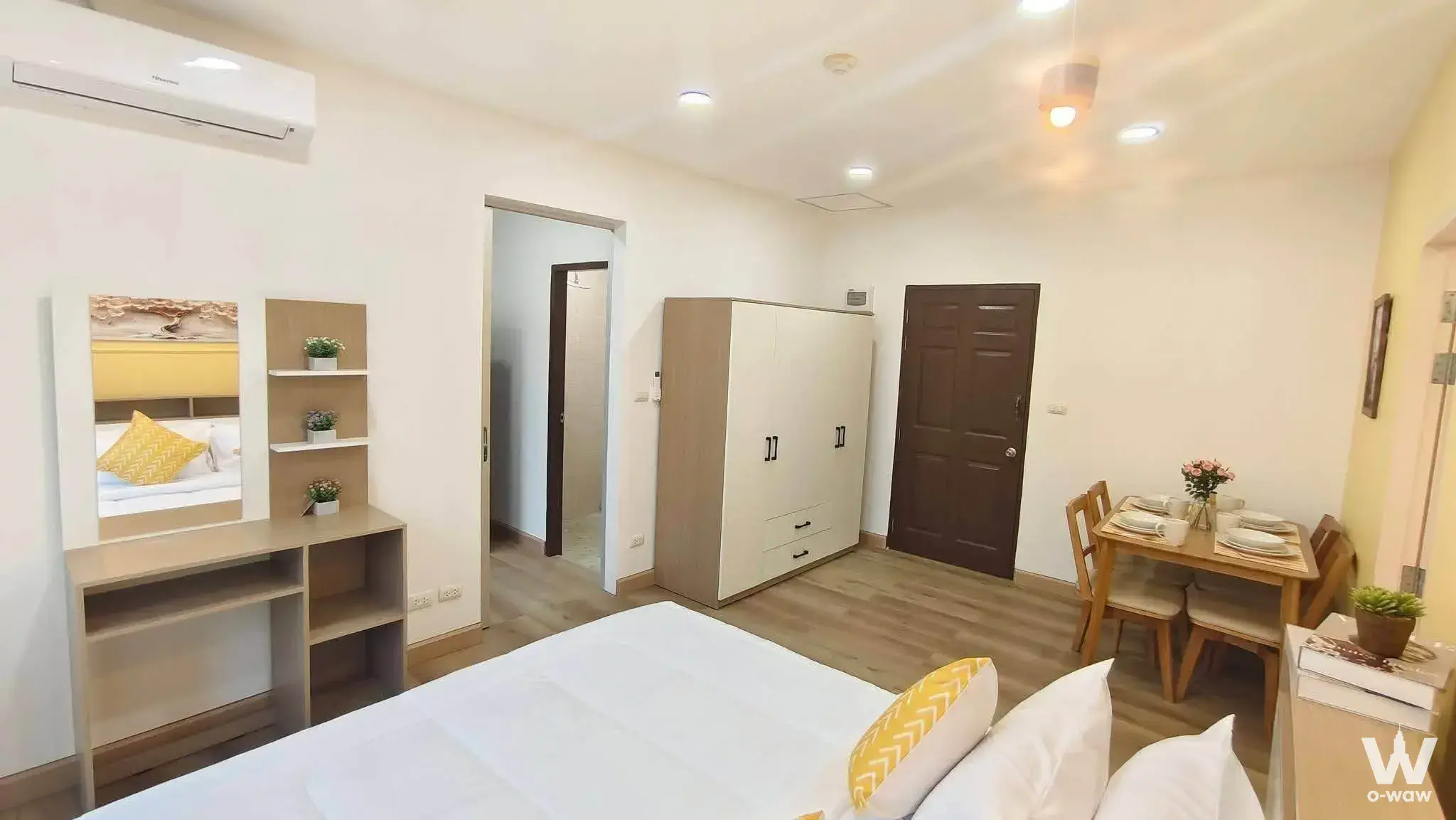 Condo with 2 bedrooms for rent at SEA Building, 3rd Floor, 2.6 km from Laem Panwa Beach, Phuket, Thailand — photo 2 of 5