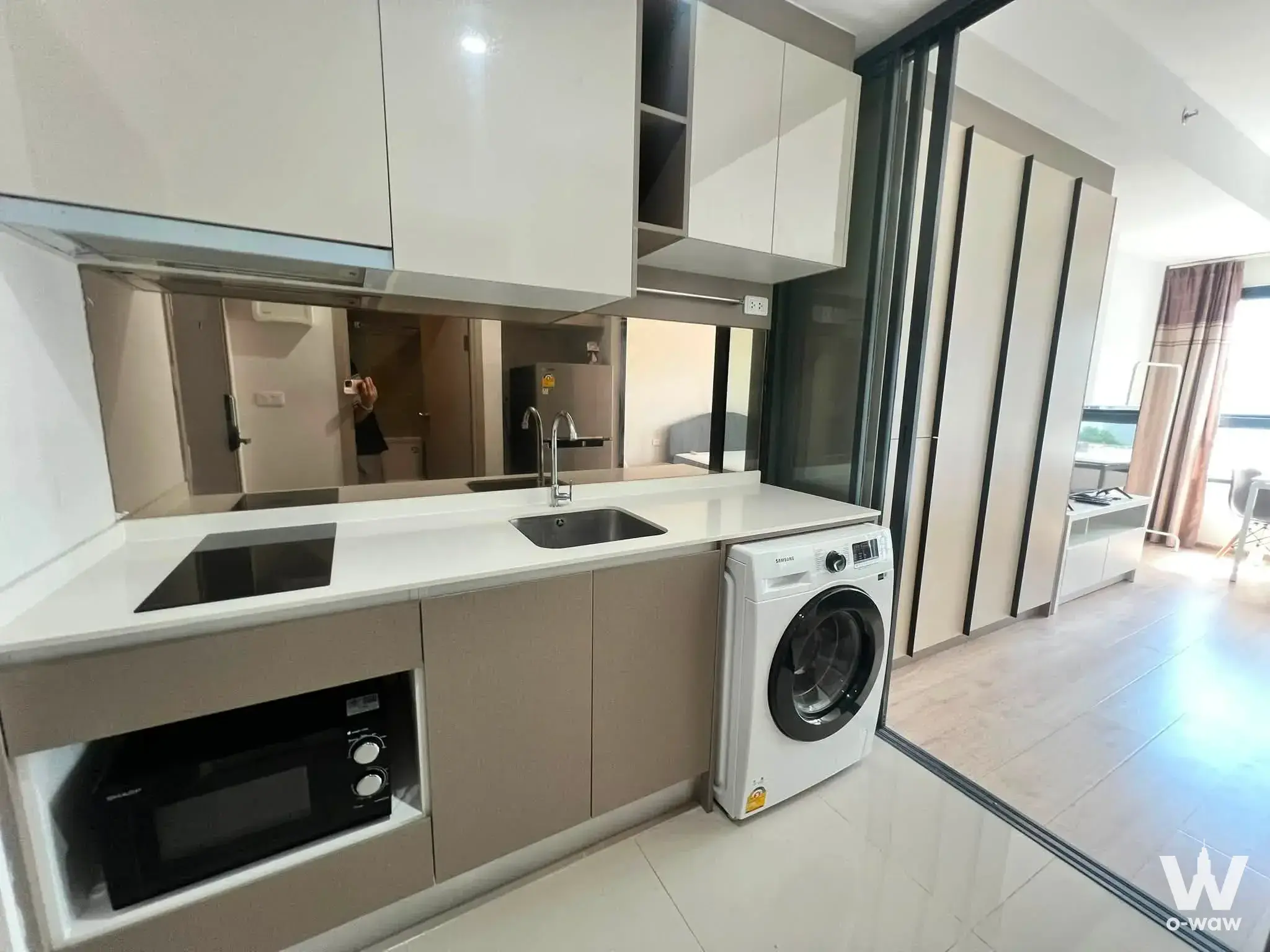 Condo with 1 bedroom for rent at IDEO Rama 9 - Asoke — photo 3 of 5