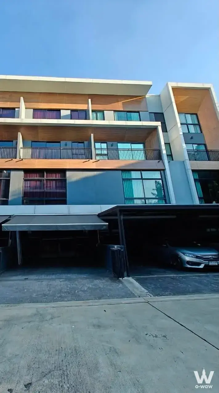 Townhouse with 3 bedrooms for rent at Arden Rama 3 — photo 1 of 5