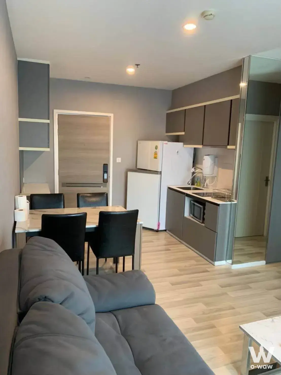Condo with 2 bedrooms for rent at The Key Sathon-Charoen Rat — photo 1 of 5