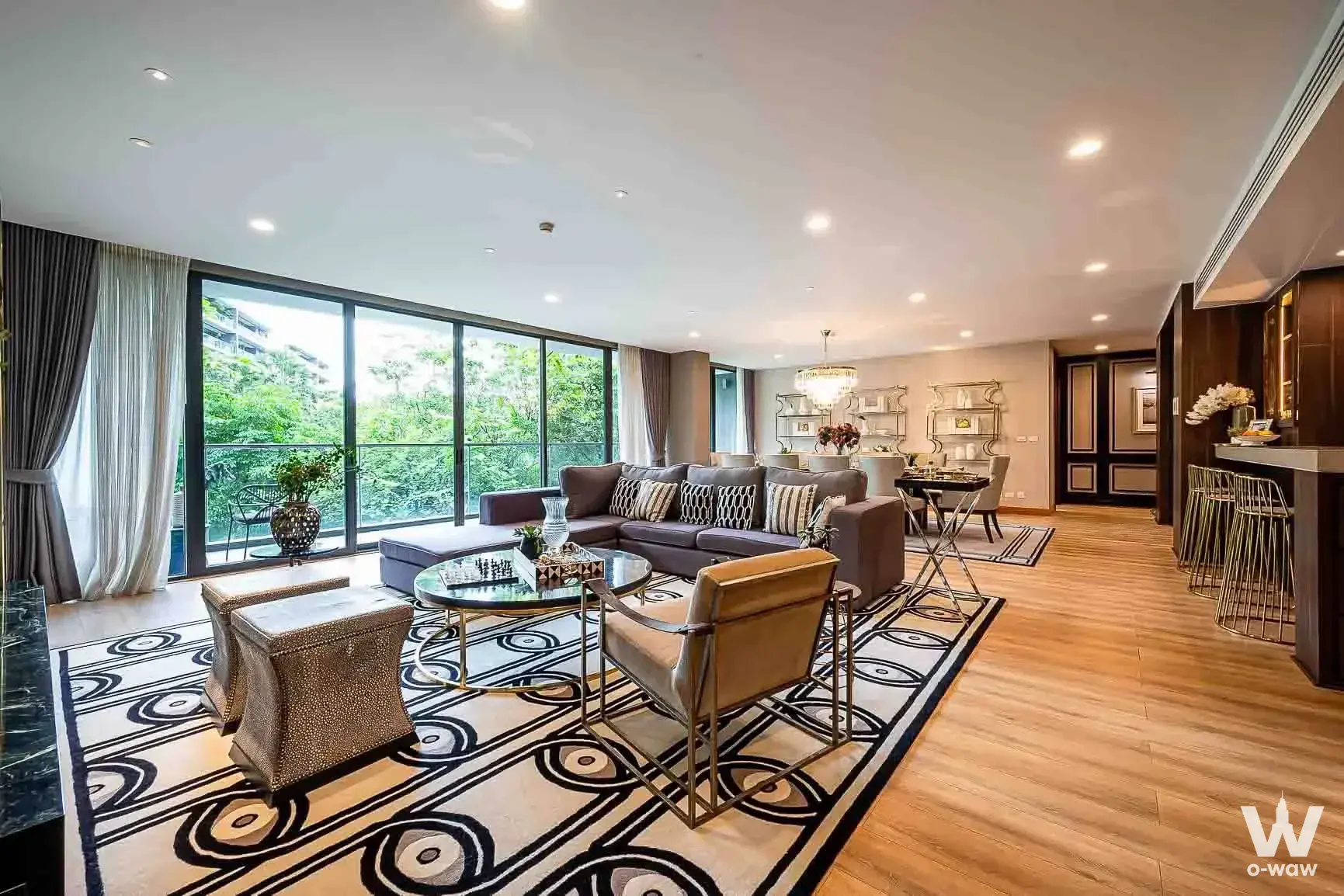 Condo with 3 bedrooms for rent at Park Court Sukhumvit 77 — photo 5 of 5