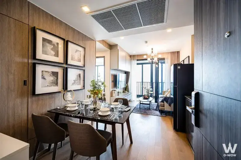 Condo with 2 bedrooms for rent at Ashton Asoke — photo 1 of 5